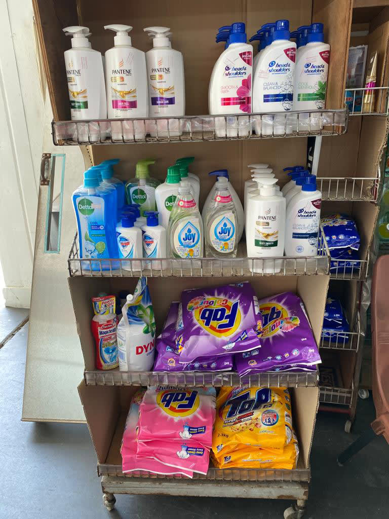 je provision shop shampoo and laundry data